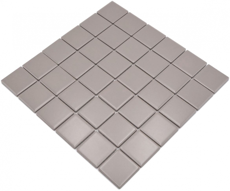 Mosaico de azulejos de cerámica de barro mate pared frente cocina cuarto de baño MOS14-2411_f