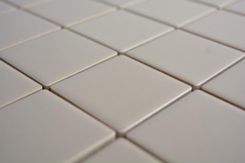 Muestra de mano mosaico azulejo cerámica barro mate MOS14-2411_m