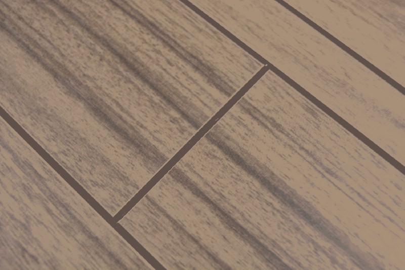 Muestra de mano aluminio compuesto aspecto madera Madera Oscuro Nivel pared azulejo espejo MOS200-52WDL_m
