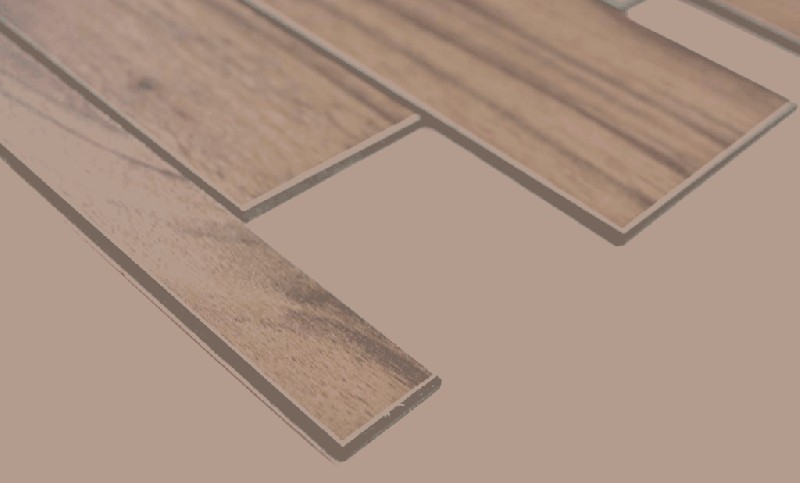 Muestra de mano aluminio compuesto aspecto madera Madera Oscuro Nivel pared azulejo espejo MOS200-52WDL_m