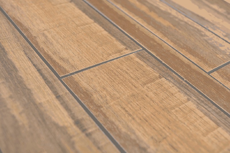 Muestra de mano aluminio compuesto efecto madera Madera Estructura oxidada pared azulejo espejo MOS200-58WRS_m