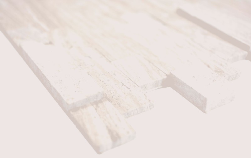 Muestra de mano compuesto piedra natural Madera gris pared azulejo backsplash MOS200-M02_m