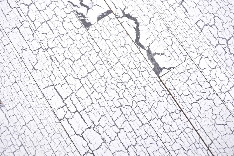 Muestra de mano compuesto Woodland crack blanco HSC azulejo de pared MOS170-PW5_m