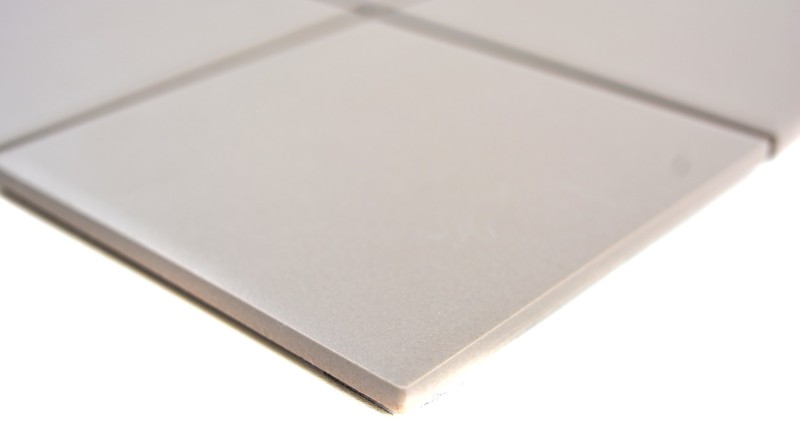 Mosaico de cerámica gris claro sin esmaltar MOS22-1204_f