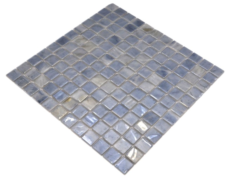 Mosaico azulejo piscina mosaico piscina mosaico palomas gris azul tonos beige MOS220-71254U