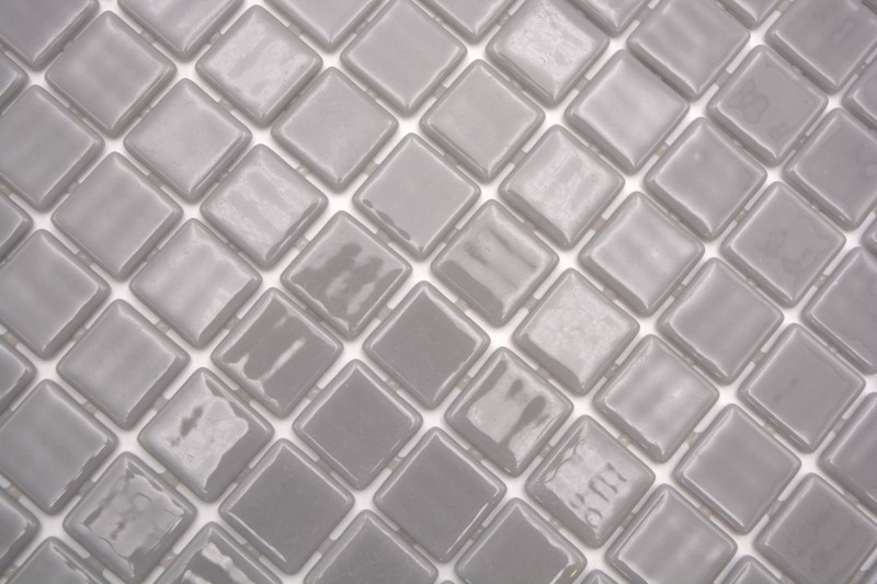 Muestra de mano mosaico azulejo piscina mosaico piscina mosaico gris hormigón gris pared de ducha ESPAÑA - MOS220-25108U_m