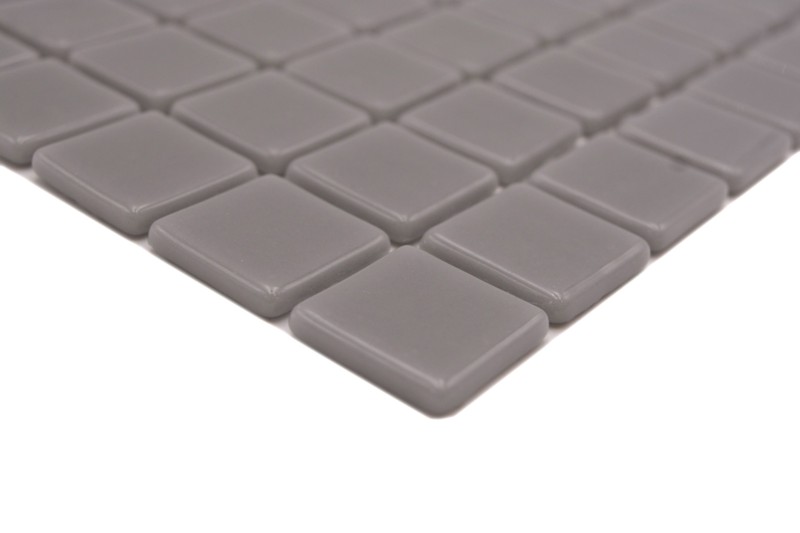 Muestra de mano mosaico azulejo piscina mosaico piscina mosaico gris hormigón gris pared de ducha ESPAÑA - MOS220-25108U_m