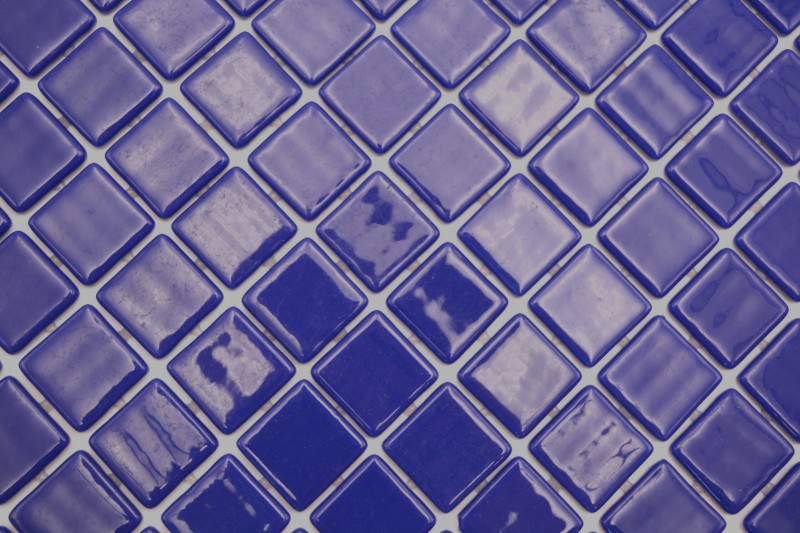 Muestra de mano mosaico azulejo piscina mosaico piscina mosaico azul azul oscuro azul marino pared de ducha ESPAÑA - MOS220-25803U_m