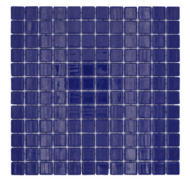Muestra de mano mosaico azulejo piscina mosaico piscina mosaico azul azul oscuro azul marino pared de ducha ESPAÑA - MOS220-25803U_m