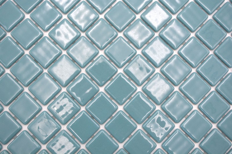 Muestra de mano mosaico azulejo piscina mosaico piscina mosaico turquesa pastel verde pared de ducha ESPAÑA - MOS220-25832U_m