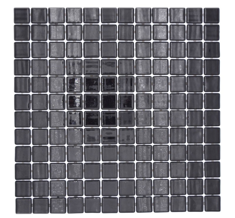 Muestra de mano mosaico azulejo piscina mosaico piscina mosaico negro pared de ducha ESPAÑA - MOS220-25900U_m