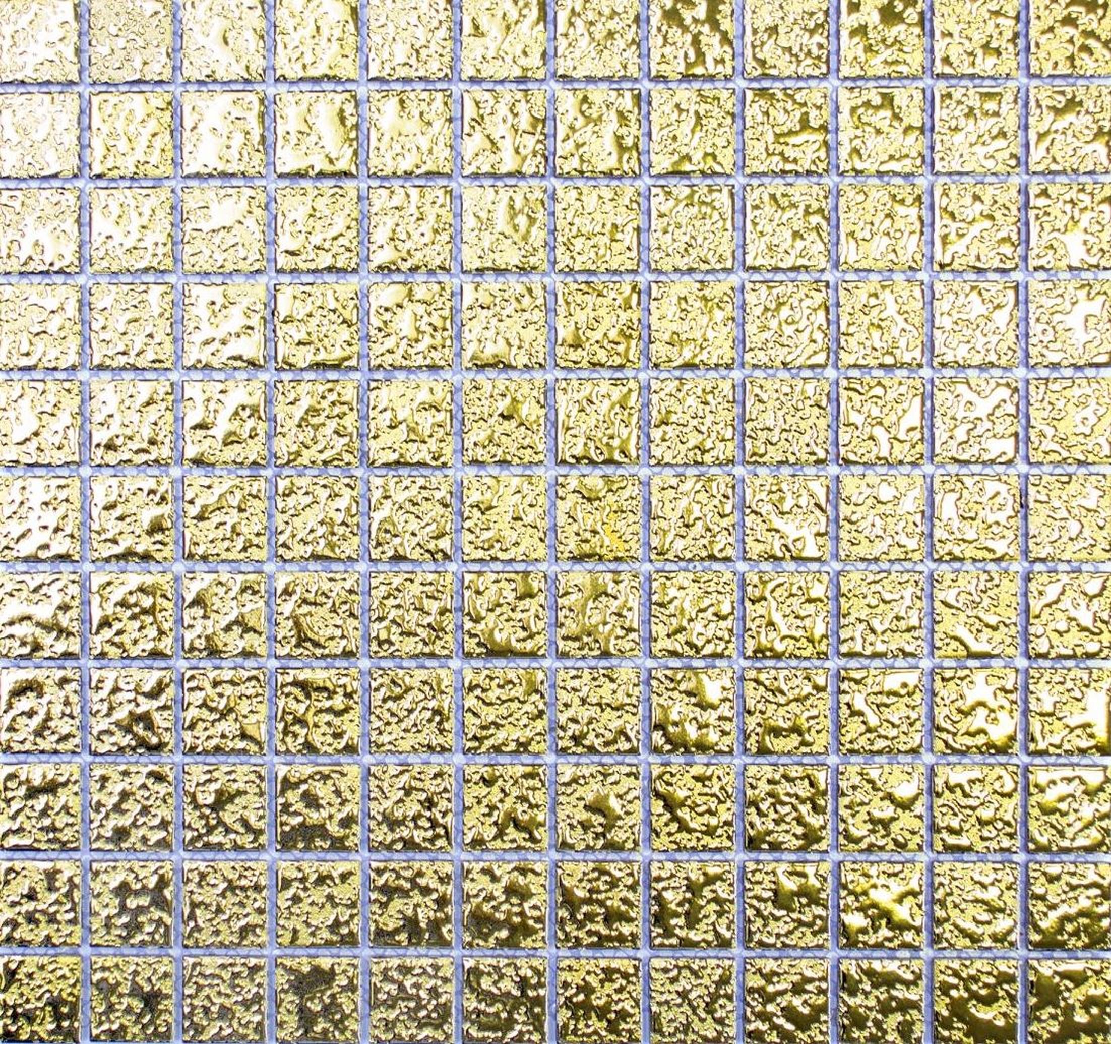 Mosaico de cerámica de oro mosaico de azulejos estructura