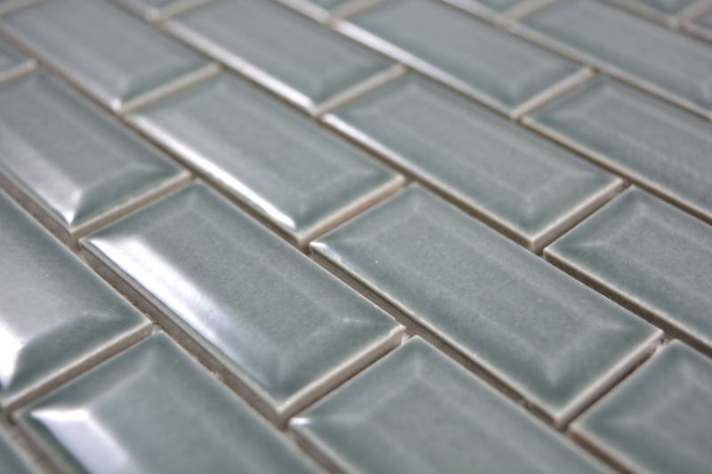 Muestra de mano Mini Metro Subway mosaico azulejo azulejo de cerámica backsplash cocina gasolina MOS26-0218_m