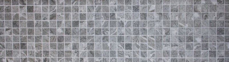Azulejo de mosaico de cerámica de piedra natural mirada estructura gris baño azulejo backsplash MOS16-HWA4GY