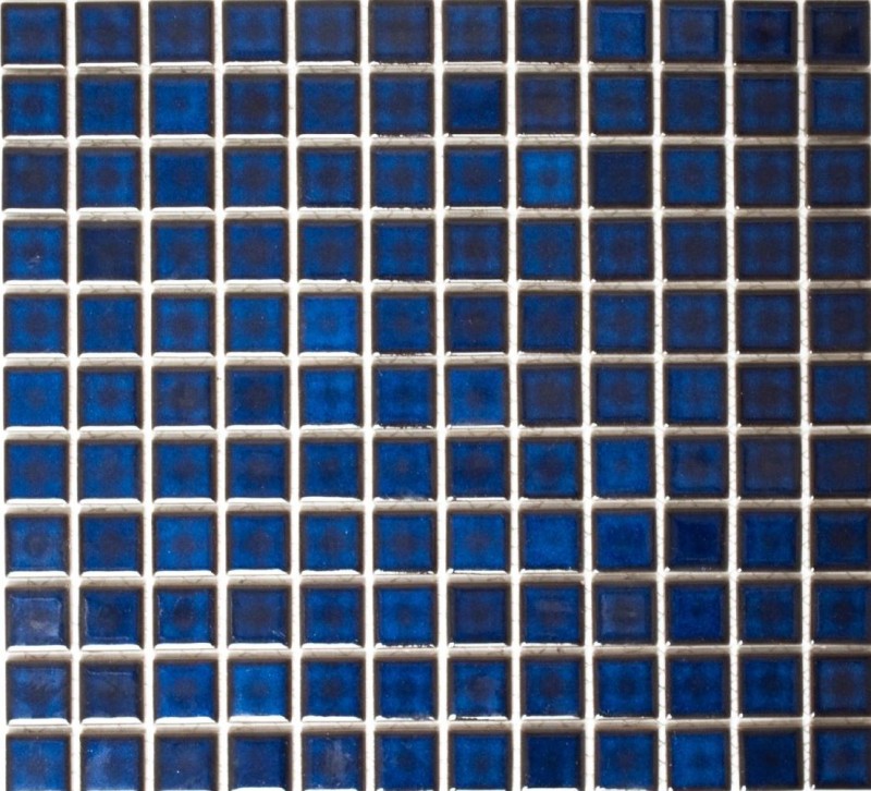 Mosaico de cerámica azulejos de mosaico COBALT AZUL AZUL OSCURO brillante azulejo backsplash cocina cuarto de baño MOS18-0405