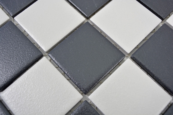 Tablero de ajedrez mosaico SLIPPROOF SLIPPROOF negro blanco MOS14-0103-R10_f