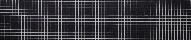 Muestra de mano mosaico azulejo cerámica negro mate azulejo backsplash cocina splashback MOS18D-0311_m