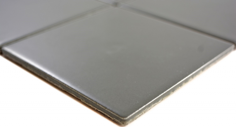 Mosaico de azulejos de pared de cerámica de metal mate salpicaduras de cocina azulejos backsplash - MOS23-2201