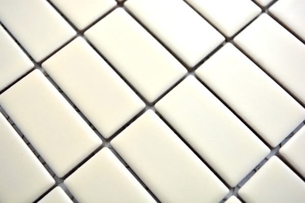 Muestra de mano mosaico azulejo cerámica barras beige brillante azulejo WC azulejo de baño MOS24D-1902_m