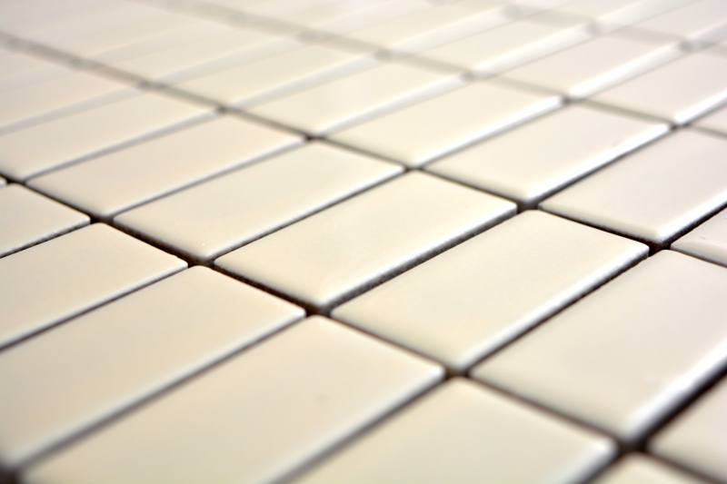 Muestra de mano mosaico azulejo cerámica barras beige brillante azulejo WC azulejo de baño MOS24D-1902_m
