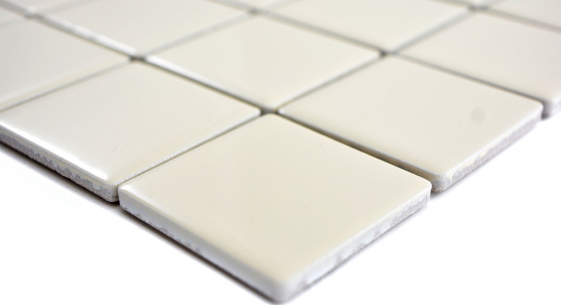 Muestra de mano mosaico azulejo beige magnolia azulejo backsplash cocina splashback brillante MOS14-1902_m