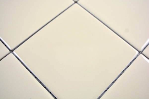 Muestra de mano azulejo mosaico cerámica beige brillante azulejo de baño WC MOS23-1201_m