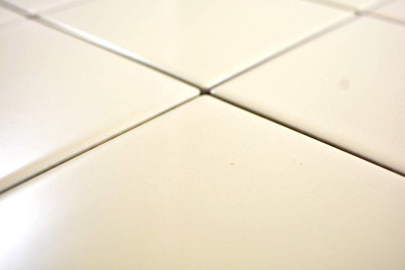Muestra de mano azulejo mosaico cerámica beige brillante azulejo de baño WC MOS23-1201_m