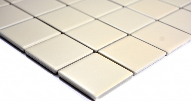 Mosaico azulejo beige magnolia mate azulejo backsplash cocina splashback MOS14-1911_f