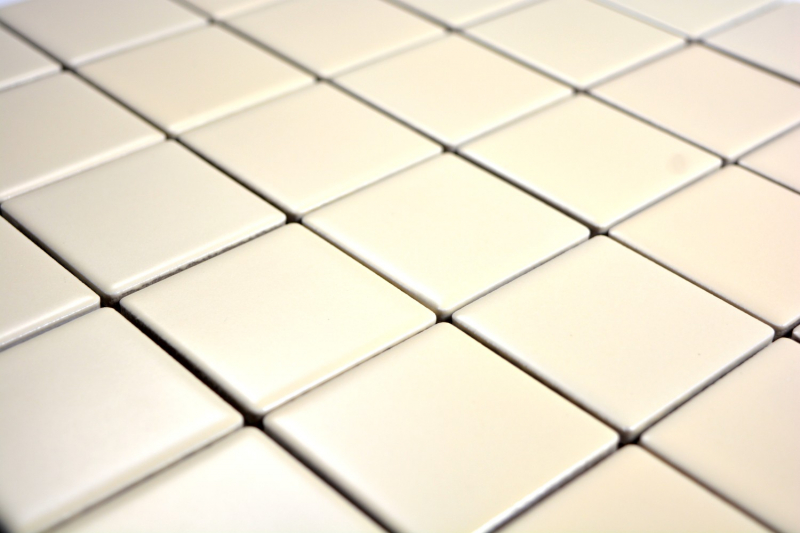 Mosaico azulejo beige magnolia mate azulejo backsplash cocina splashback MOS14-1911_f