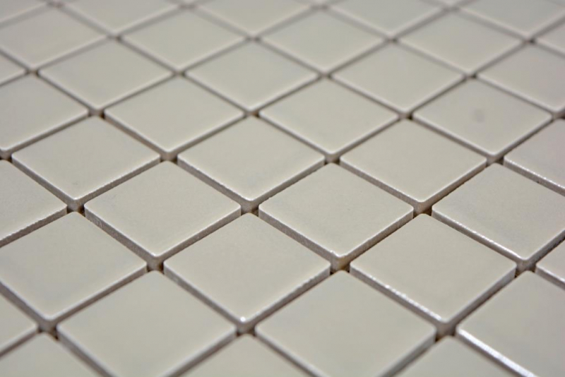 Muestra de mano mosaico azulejo SLUDGE SILK GREY GLOSSY azulejo backsplash cerámica BAÑO MOS18D-2401_m