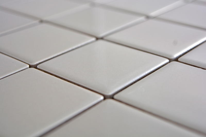 Muestra de mano mosaico azulejo SLUDGE GREY MANHATTAN brillante backsplash MOS14-2401_m