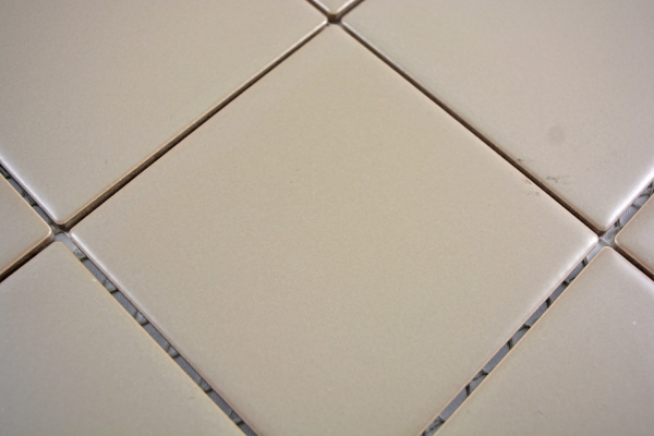 Muestra de mano mosaico cerámica barro mate azulejo WC baño azulejo MOS23-2411_m