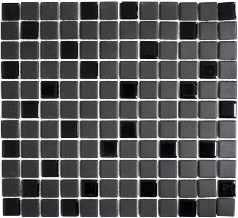 Muestra de mano azulejo mosaico cerámica marrón sin esmaltar azulejo de pared azulejo de baño MOS18-CU050_m