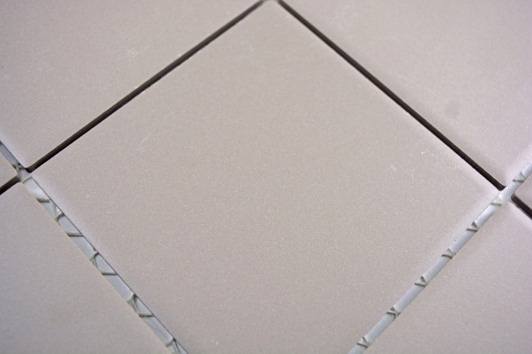Mosaico de azulejos de cerámica gris sin esmaltar salpicadero de la cocina MOS22-0202_f