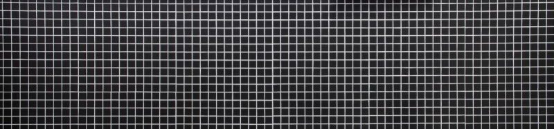 Muestra de mano azulejo mosaico cerámica grafito negro sin esmaltar plato de ducha azulejo de suelo MOS18B-0311-R10_m