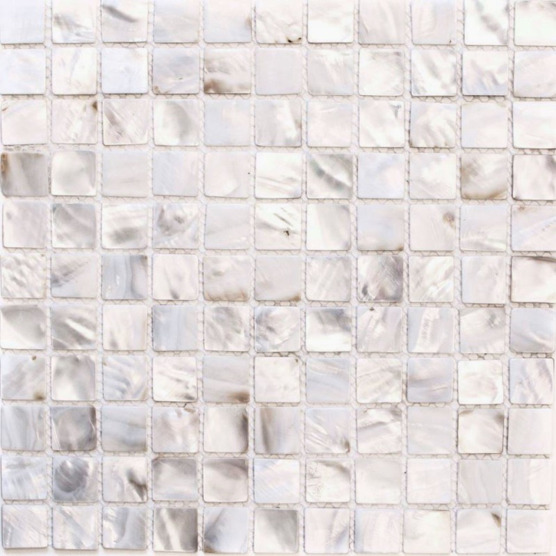 Madre de la perla mosaico concha mosaico blanco beige ducha pared MOS150-SM2525