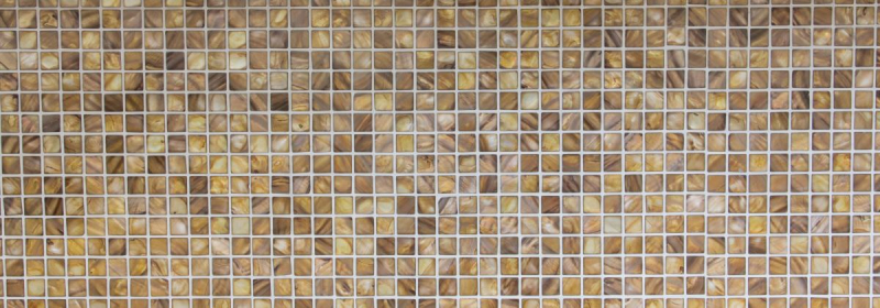 Muestra de mano mosaico azulejo concha beige marrón pared azulejo baño MOS150-SM2569_m