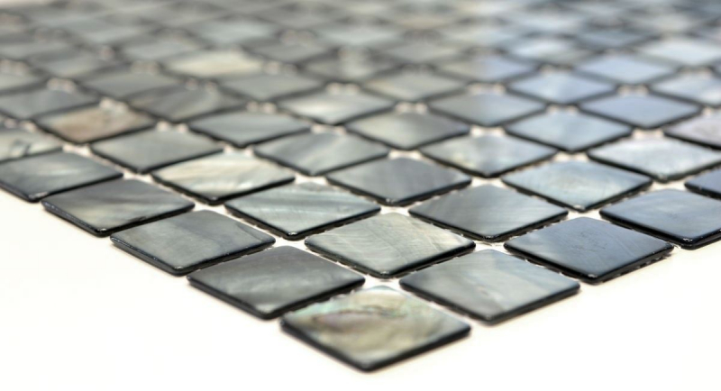Madre de la perla mosaico concha mosaico azul gris azulejo backsplash pared de la cocinaMOS150-SM2582