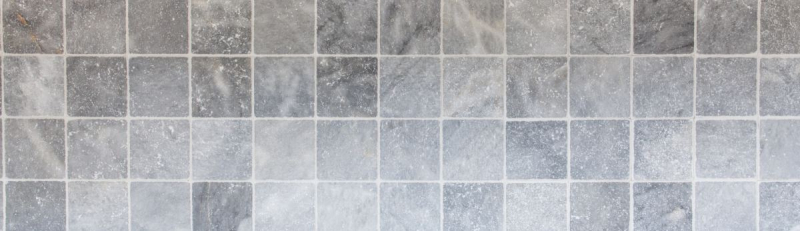 Azulejo mármol piedra natural Bardiglio gris claro antracita piedra natural azulejo aspecto antiguo azulejo backsplash plato de ducha azulejo de pared - MOSF-45-40010