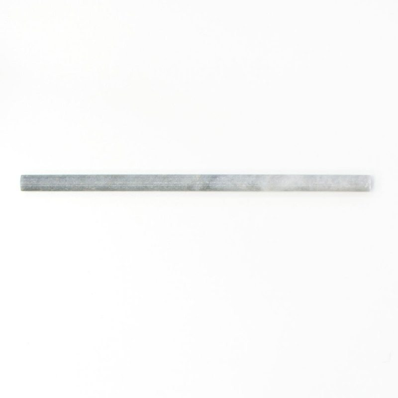 Borde Bardiglio mármol piedra natural gris claro antracita perfil lápiz aspecto antiguo cocina pared baño suelo sauna - MOSPENC-40315