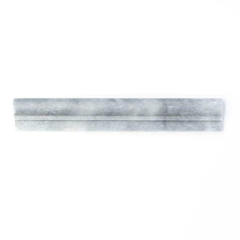 Borde de mármol piedra natural Bardiglio gris claro antracita perfil de piedra natural de aspecto antiguo pared de la cocina cuarto de baño piso sauna - MOSProf-40348