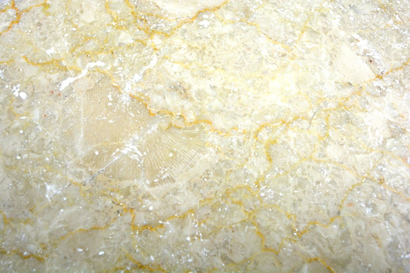 Azulejo mármol piedra natural Botticino marfil crema blanco piedra natural aspecto antiguo azulejo suelo azulejo cocina azulejo pared baño - MOSF-45-46147