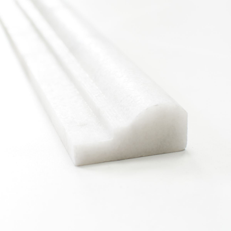 Borde mármol piedra natural Ibiza blanco crema gris perfil aspecto antiguo pared baño suelo cocina aseo sauna - MOSProf-42348