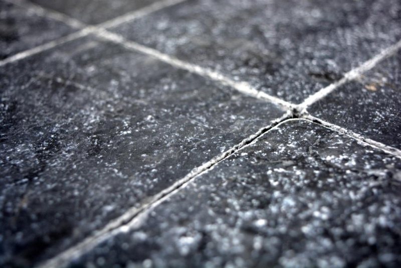 Azulejo mármol piedra natural nero negro antracita gris oscuro piedra natural aspecto antiguo azulejo suelo cocina pared - MOSF-45-46093