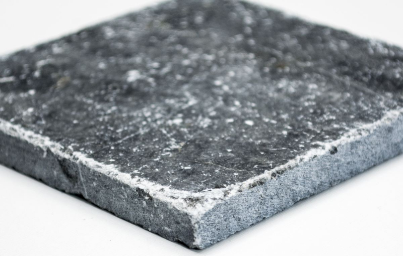 Azulejo mármol piedra natural nero negro antracita gris oscuro piedra natural aspecto antiguo azulejo suelo cocina pared - MOSF-45-46093