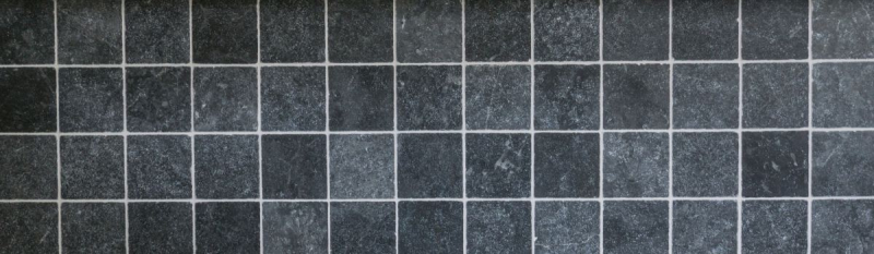 Azulejo mármol piedra natural nero negro antracita gris oscuro piedra natural aspecto antiguo azulejo suelo cocina pared - MOSF-45-46093