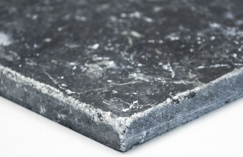 Azulejo mármol piedra natural nero negro antracita gris oscuro azulejo piedra natural aspecto antiguo azulejo suelo azulejo pared - MOSF-45-46086