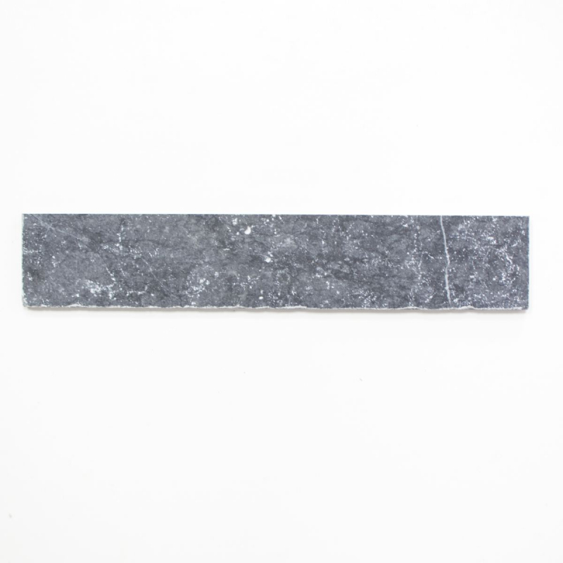 Zócalo de mármol piedra natural nero negro antracita gris oscuro zócalo de piedra natural aspecto antiguo pared cocina suelo baño - MOSSock-43470