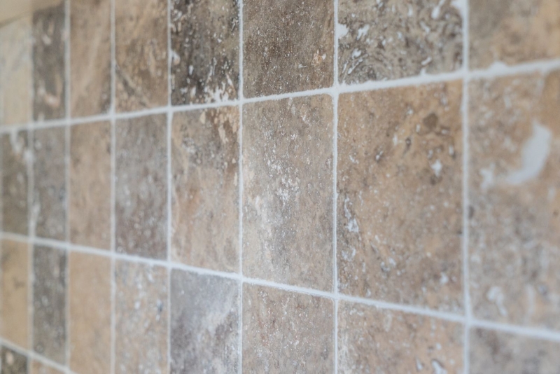 Azulejo Travertino piedra natural plata blanco gris claro piedra natural azulejo plata aspecto antiguo plato de ducha azulejo de pared cocina - MOSF-45-47010