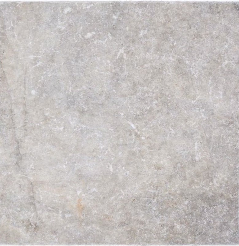 Azulejo Travertino piedra natural plata blanco gris claro azulejo de piedra natural plata aspecto antiguo azulejo de suelo azulejo de pared cocina - MOSF-45-47030